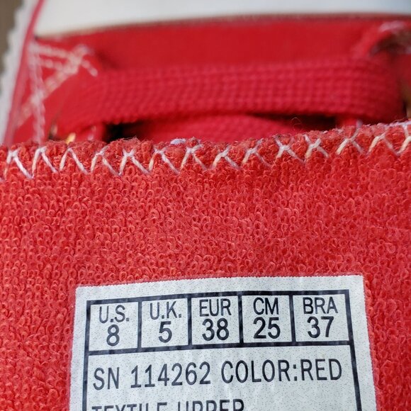 BNWoT Skechers BOBS Arch Fit Utopia - Arching Star in varsity red (8) KICKS - Picture 3 of 8